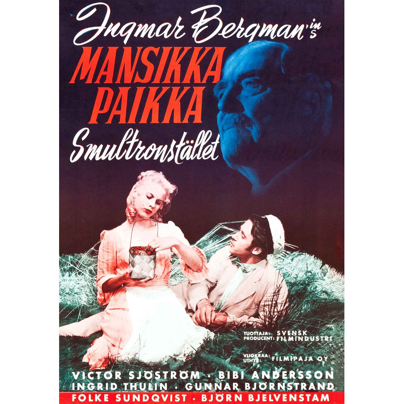 Wild Strawberries 1957 Movie POSTER PRINT A5 A2 50s Bergman Swedish Vintage Cinema Film Wall Art Decor.jpg