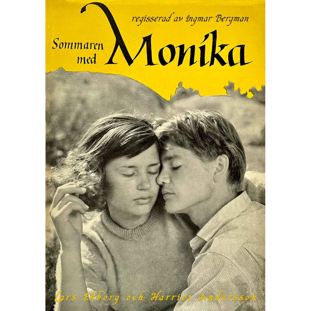 Summer with Monika 1953 Movie POSTER PRINT A5 A1 50s Bergman Swedish Classic Cinema Film Wall Art Decor.jpg