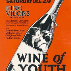 wine of youth 1924 movie poster print a5-a1 king vidor 20s vintage film wall art silent hollywood decor