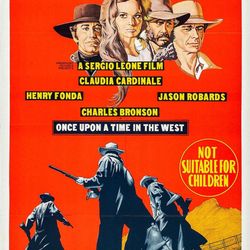 once upon a time in the west movie poster print a5 a1 classic sergio leone western film cinema wall art decor