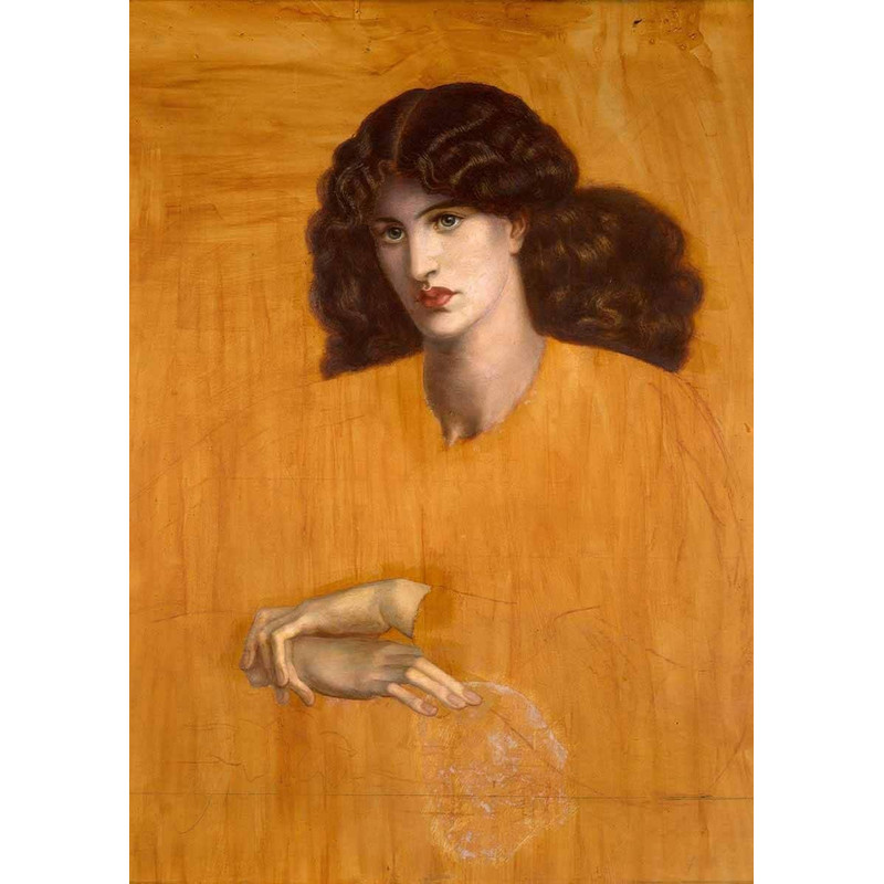 The Lady of Pity 1881 POSTER PRINT A5 A2 Dante Gabriel Rossetti Wall Art Decor Design La Donna della Finestra.jpg