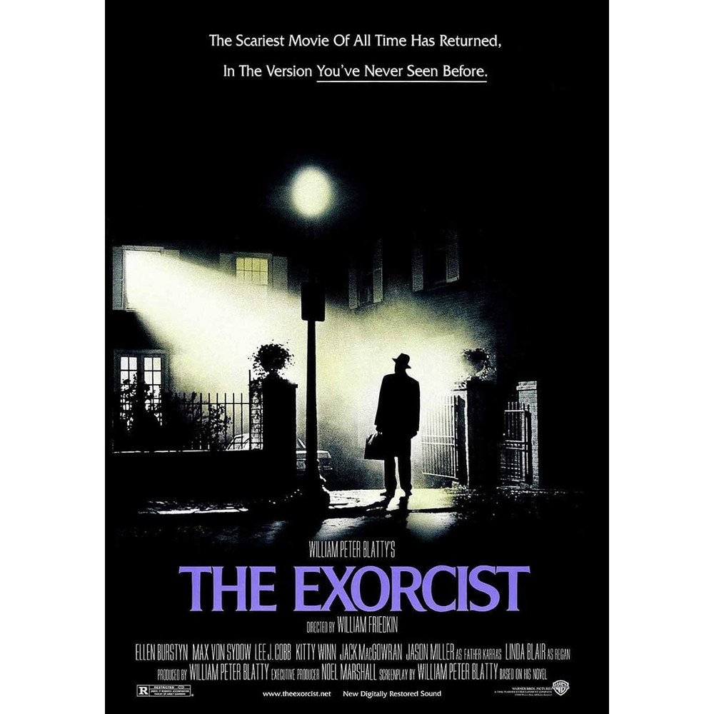 The Exorcist 1973 Movie POSTER PRINT A5-A2 William Friedkin Classic 70s Cult Horror Film Cinema Wall Art Decor.jpg