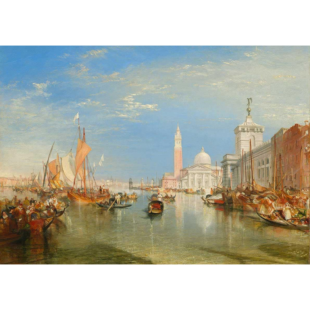 Venice The Dogana & San Giorgio Magiore 1834 POSTER PRINT A5 A2 JMW Turner Painting Wall Art Decor Romanticism.jpg