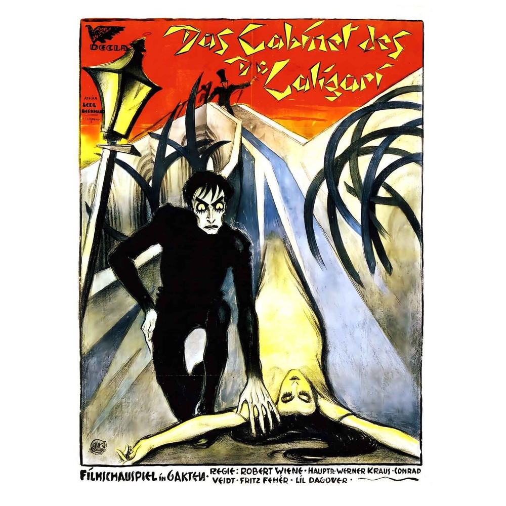 The Cabinet of Dr Caligari 1920 Movie POSTER PRINT A5 A2 Classic German Silent Horror Cinema Vintage Film Wall Art Retro Decor.jpg