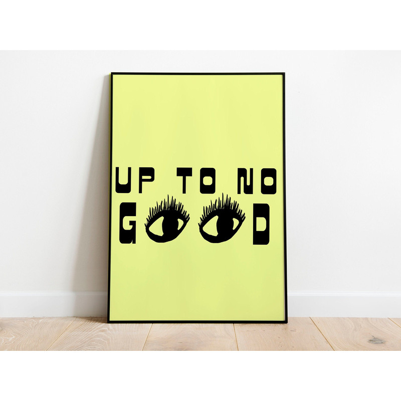 Retro Text Poster, Funky Wall Art, Colorful art print, Retro Quote Print, Typographic wall art, Preppy Wall Art, Instant Download Art.jpg