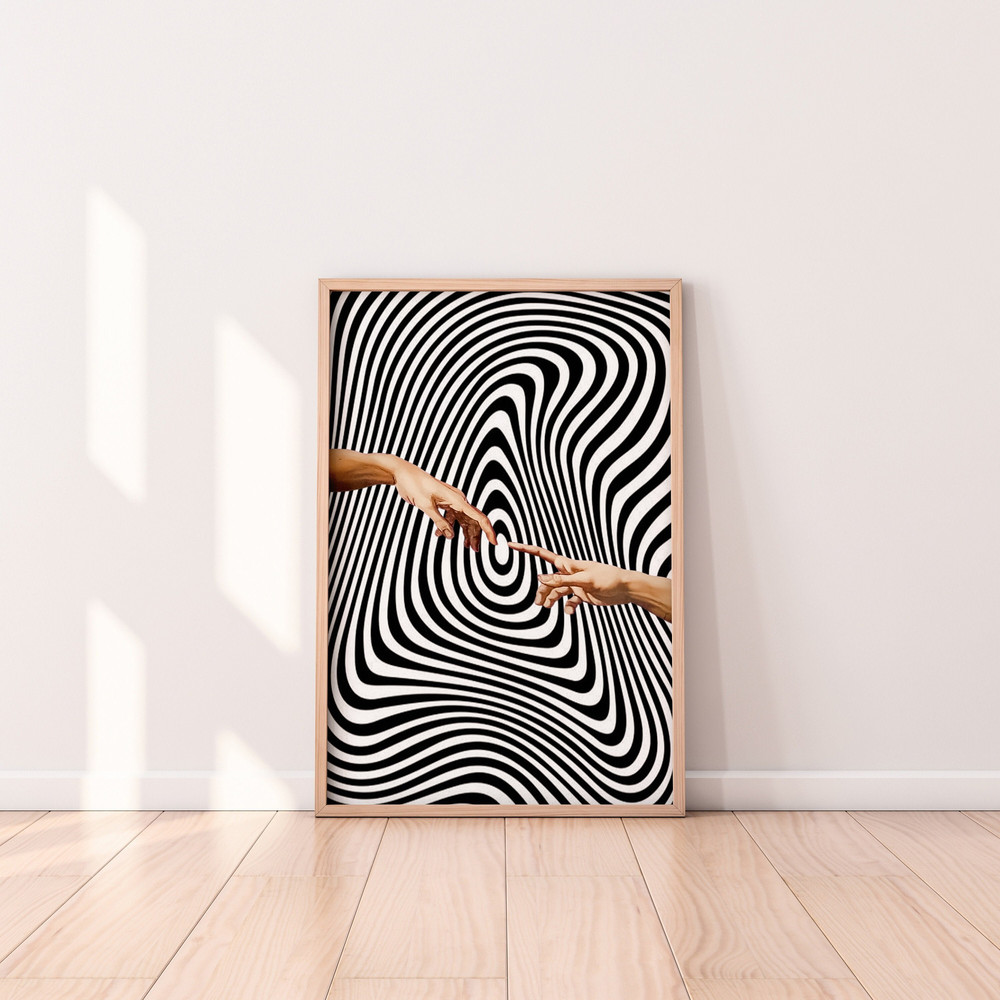 Black and White Wall Art, Trendy Posters, Downloadable Art Retro, Funky Wall Art, Over Bed Wall Décor, Extra Large Wall Art, Apartment Art.jpg