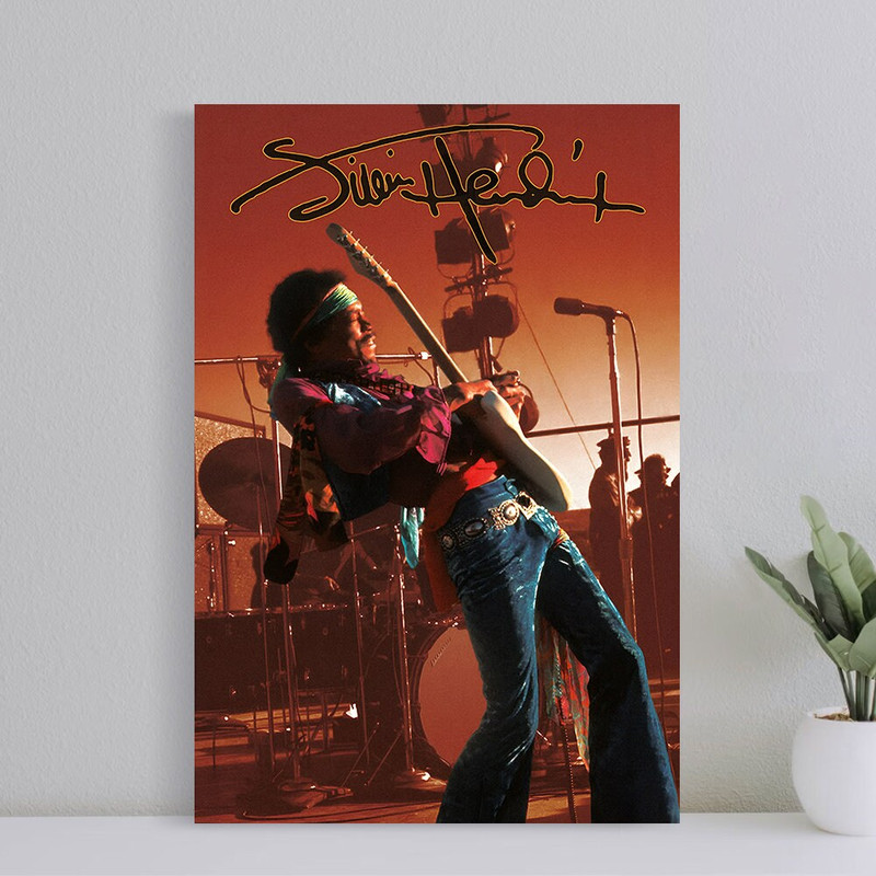 Jimi Hendrix Live Poster, Wall Art Film Print, Art Poster for Gift, Home Decor, (No Frame).jpg