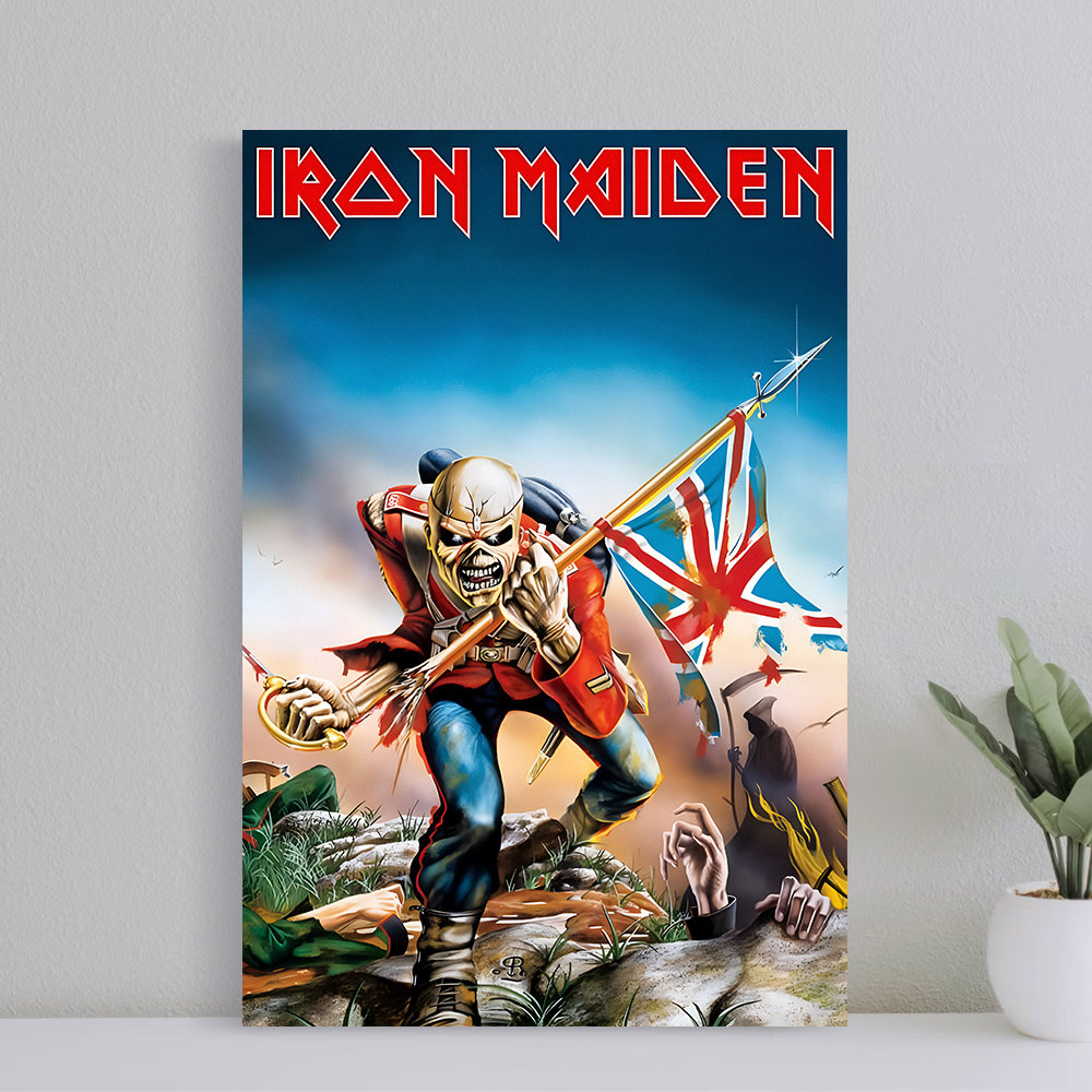 Iron Maiden The Trooper Poster, Film Print, Wall Art, Art Poster for Gift, Home Decor, (No Frame).jpg