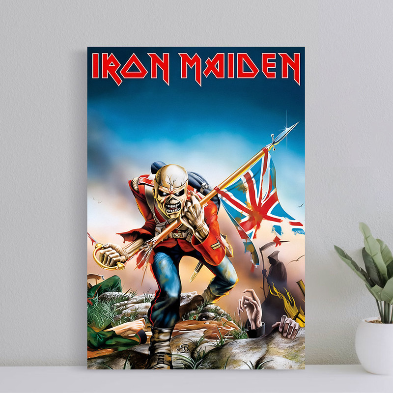 Iron Maiden The Trooper Poster, Film Print, Wall Art, Art Poster for Gift, Home Decor, (No Frame).jpg