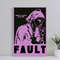 FAULT Poster, Wall Art Canvas Print, Art Poster for Gift, Home Decor Poster, Love Gifts (No Frame).jpg