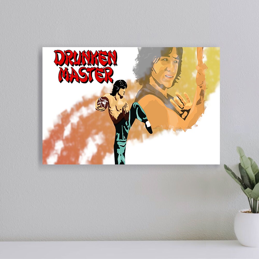Drunken Master 1978 Movie Poster, Wall Art Film Print, Art Poster for Gift, Home Decor Poster, (No Frame).jpg