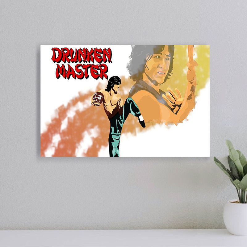 Drunken Master 1978 Movie Poster, Wall Art Film Print, Art Poster for Gift, Home Decor Poster, (No Frame).jpg