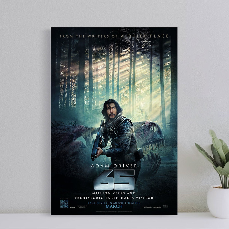 65 Million Years Ago Movie Poster, Wall Art Film Print, Art Poster for Gift, Home Decor Poster, (No Frame).jpg