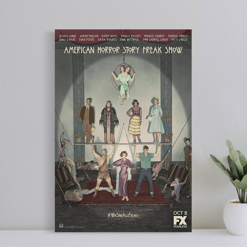 American Horror Story Season 4 Poster, Wall Art Film Print, Art Poster for Gift, Home Decor Poster, (No Frame)-1.jpg