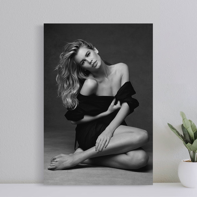 Claudia Schiffer Sexy Female Model Poster, Wall Art Film Print, Art Poster for Gift, Home Decor Poster, (No Frame).jpg