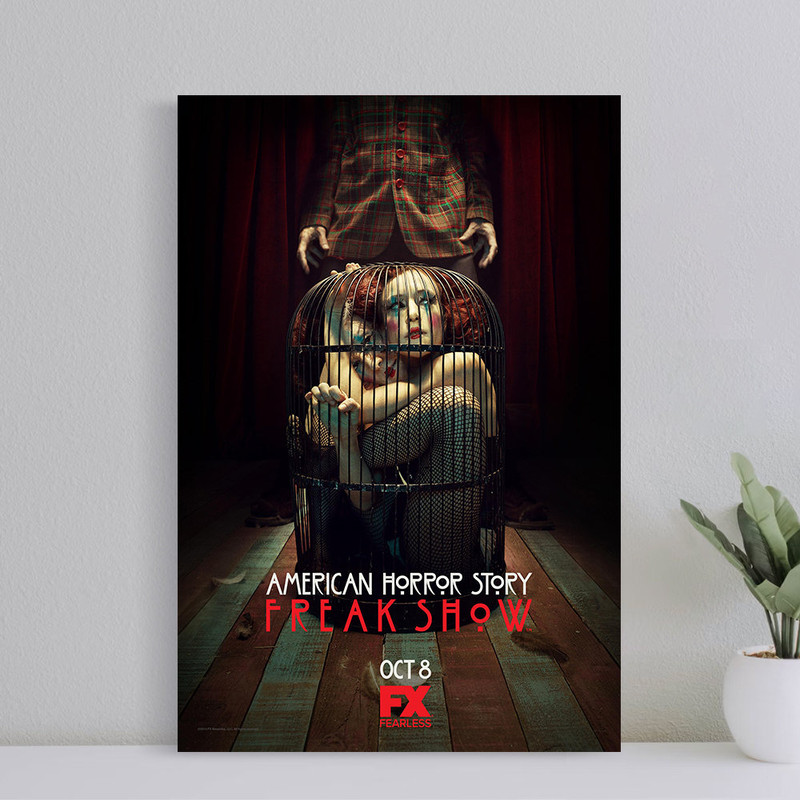American Horror Story Freak Show Movie Poster, Wall Art Film Print, Art Poster for Gift, Home Decor Poster, (No Frame).jpg