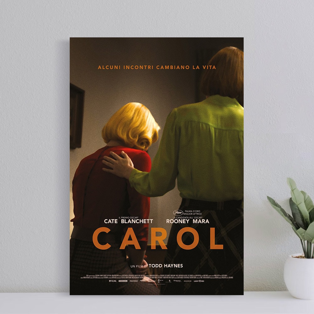 Cate Blanchett Rooney Mara Carol Movie Poster, Wall Art Film Print, Art Poster for Gift, Home Decor Poster, (No Frame).jpg