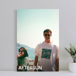 aftersun poster, 2023 film print, art poster for gift, halloween decor poster, halloween gift for men poster, (no frame)