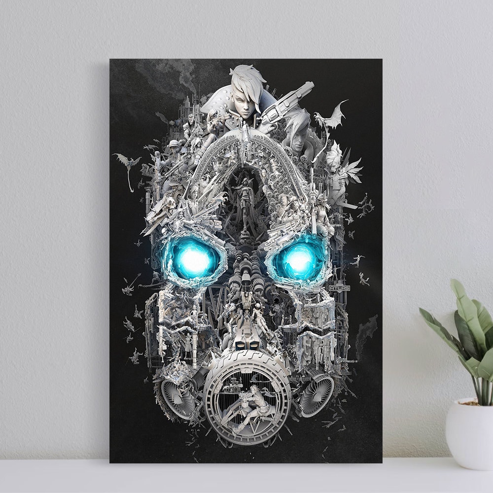 Borderland 3 Poster, Wall Art Game Print, Art Poster for Gift, Halloween Decor Poster, halloween gift for men Poster, (No Frame).jpg