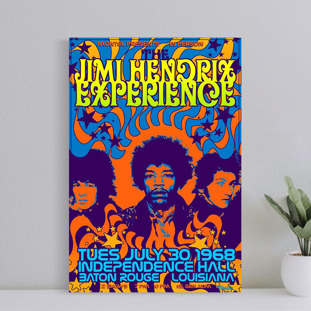 Jimi Hendrix Poster, Wall Art Film Print, Art Poster for Gift, Halloween Decor Poster, halloween gift for men Poster, (No Frame).jpg