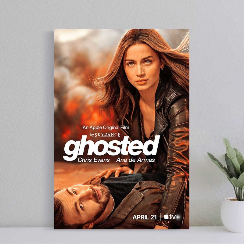 Ghosted Movie Poster, Wall Art Film Print, Art Poster for Gift, Halloween Decor Poster, halloween gift for men Poster, (No Frame).jpg