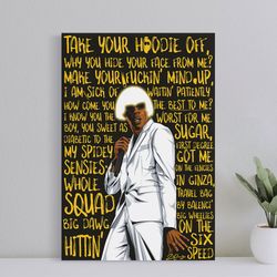 flower boy' music poster, wall art film print, art poster for gift, halloween decor poster, halloween gift for men poste