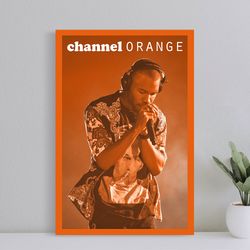channel orange music poster, wall art film print, art poster for gift, halloween decor poster, halloween gift for men po