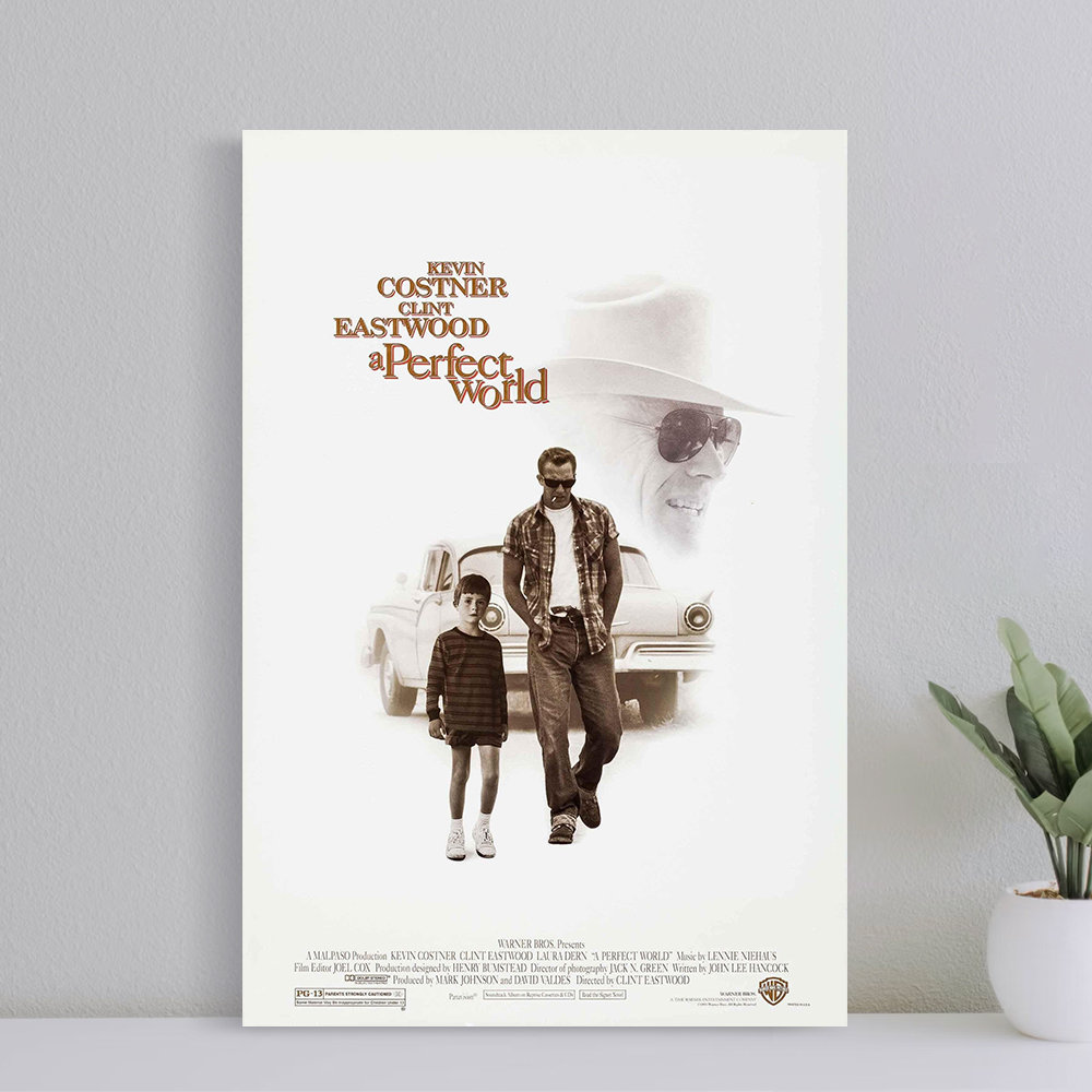A Perfect World Movie Poster, Wall Art Film Print, Art Poster for Gift, Halloween Decor Poster, halloween gift for men Poster, (No Frame).jpg