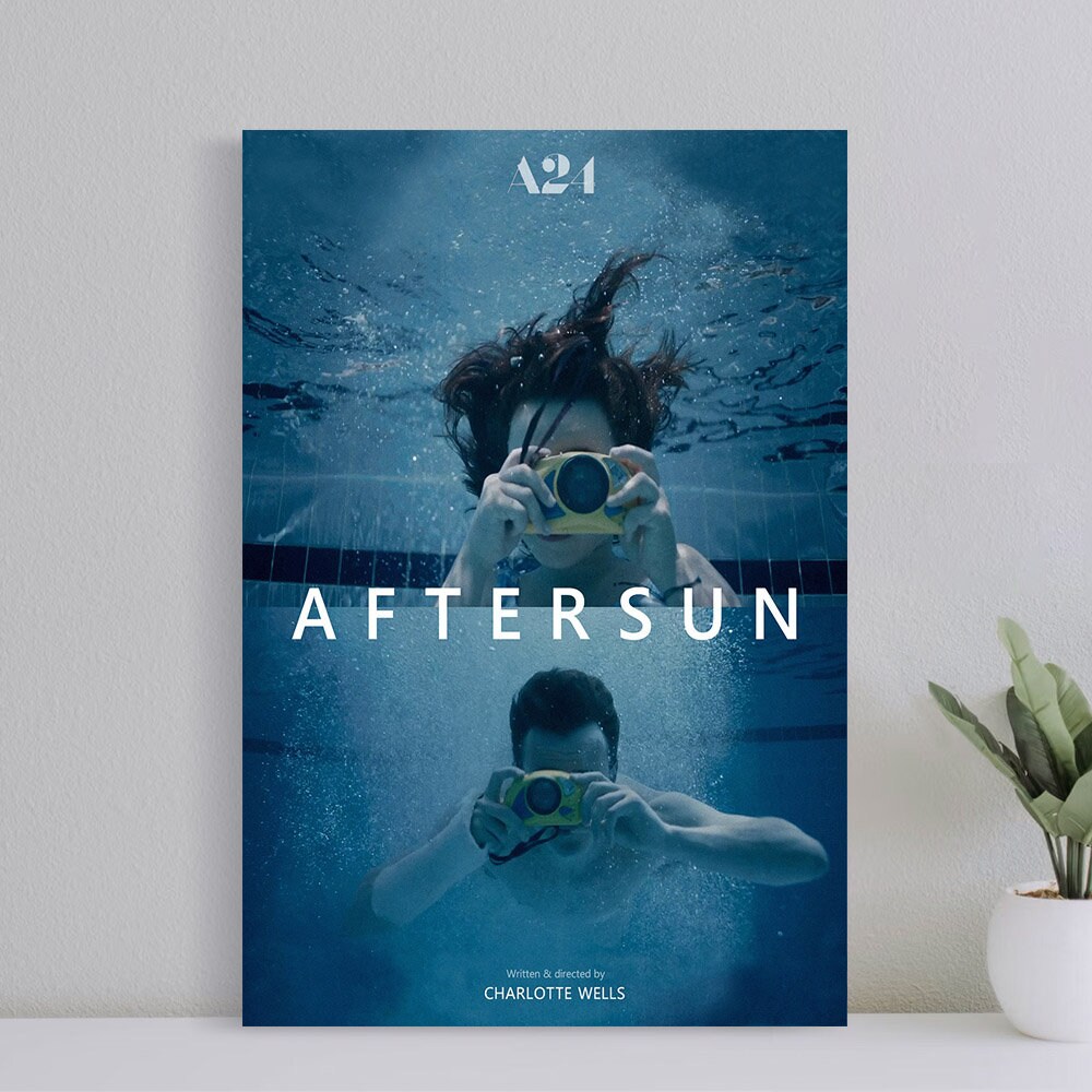 Aftersun (2023) Movie Poster, Wall Art Film Print, Art Poster for Gift, Halloween Decor Poster, halloween gift for men Poster, (No Frame).jpg