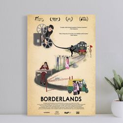 borderlands (2013) movie poster, wall art film print, art poster for gift, halloween decor poster, halloween gift for me