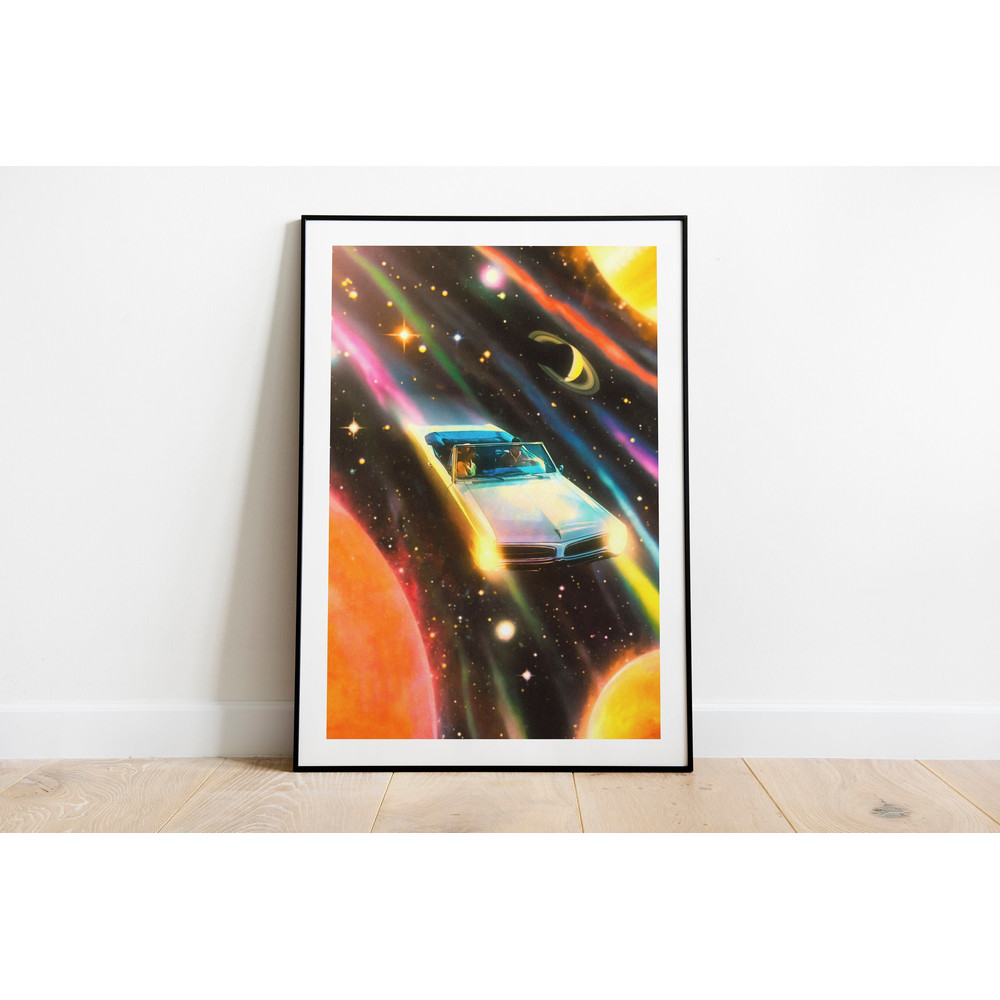 When Light Gets In Retro Futurism Psychedelic Art Trippy Poster Space Art Cosmic Poster Sci-Fi Art Surreal Collage.jpg