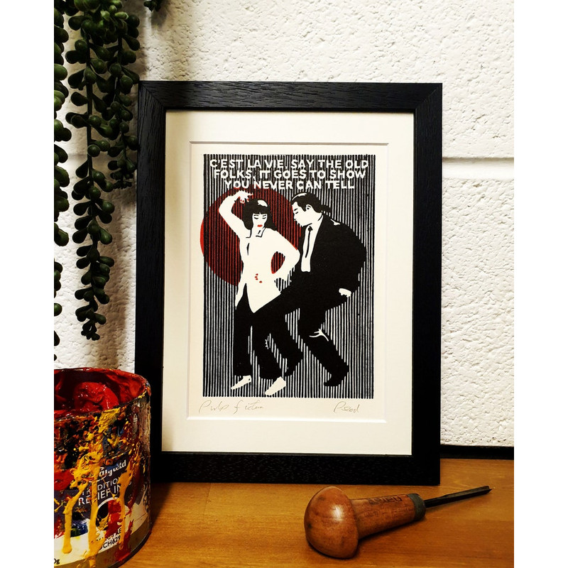 Pulp Fiction Original Lino Print.jpg