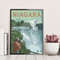 Niagara Falls State Park Vintage Style Travel Poster, Niagara Falls Print.jpg
