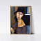 Amedeo Modigliani Woman with Hat and Necklace Modernist Portrait Painting Vintage Portrait Print Printable Wall Art Digital Download.jpg
