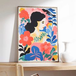 matisse poster, mother nature, henri matisse, wall poster, art print on museum quality paper
