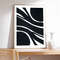 Minimalist poster, abstract art, black and white, The eye, Art print on museum quality paper.jpg