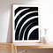 Minimalist poster, abstract art, black and white, The eye, Art print on museum quality paper-9.jpg