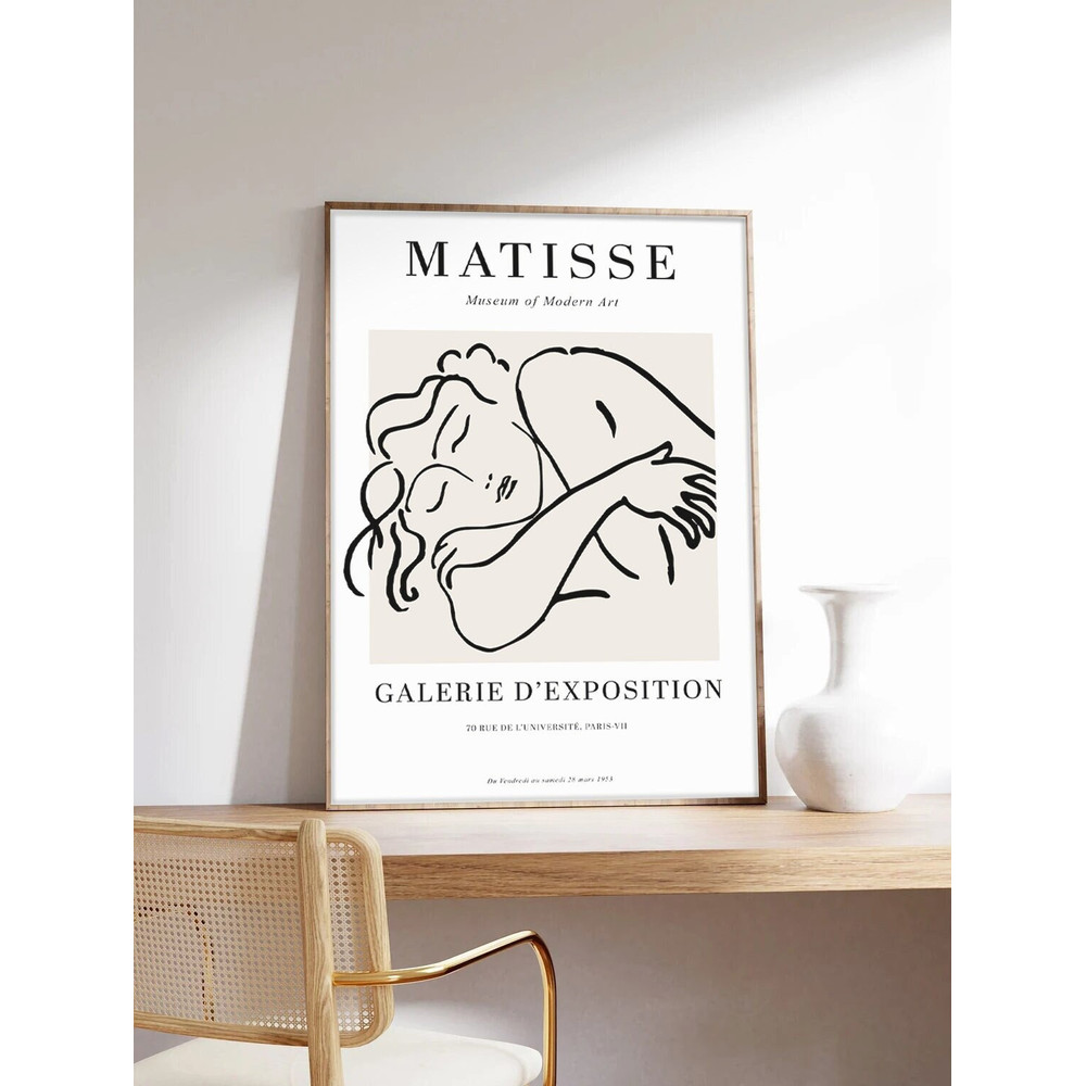 Matisse Poster, Sketch of a Woman, Henri Matisse, Matisse Sketch, Art print on museum quality paper-1.jpg