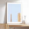 Paris Poster, Tower Duo by Laura Sanchez, Tower, Paris Photography, Minimalist, museum quality paper.jpg