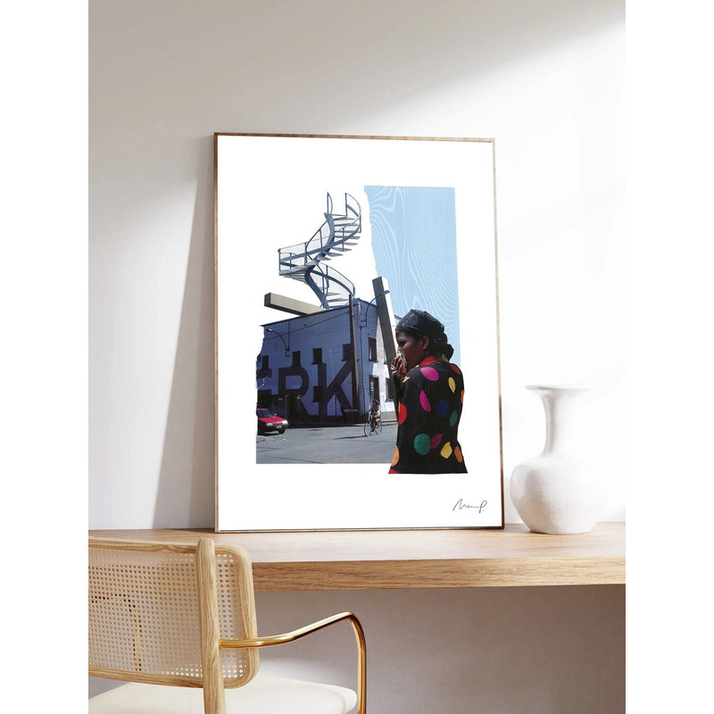 Photo collage, Abstract Art, Art poster, by Marc Palmade, Collage, art print on museum quality paper-2.jpg