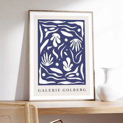 minimalist poster, matisse, art gallery, abstract art, golberg gallery, museum quality art printing on paper
