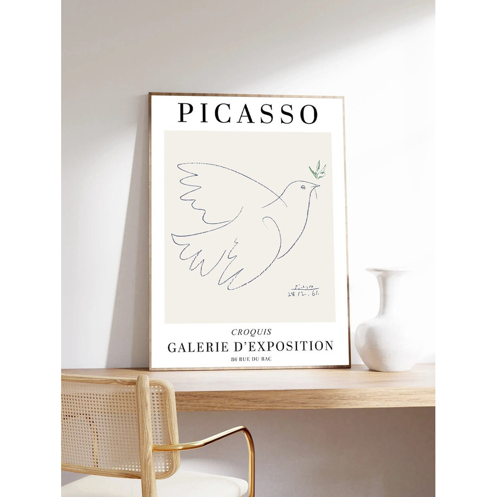 Picasso, art sketch 2, Pencil prints, by Pablo Picasso, Vintage poster, Fine art print on museum quality paper.jpg