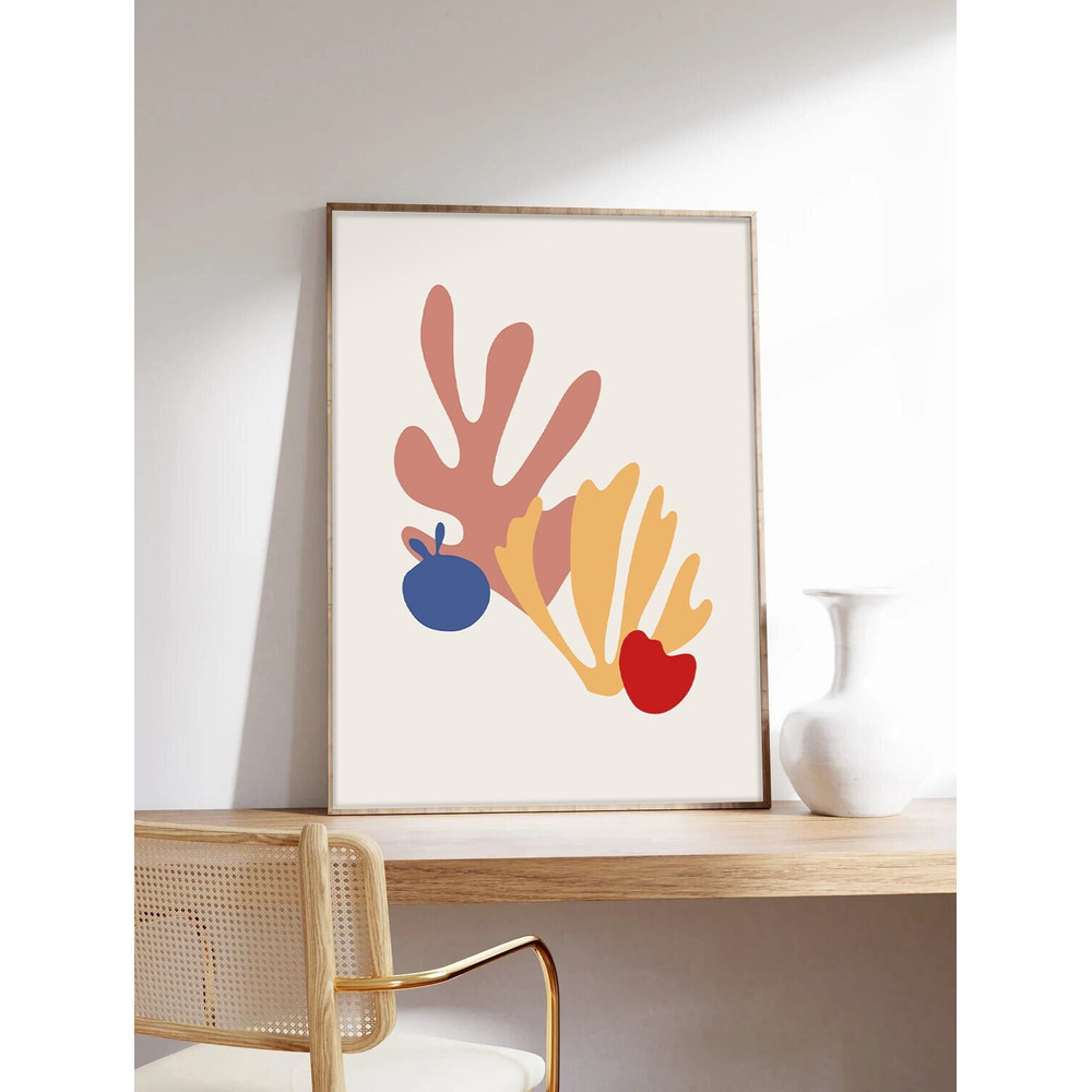Minimalist Poster, Matisse, Colorful Poster, Colorful Poster, Abstract Art, Museum Quality Art Printing on Paper-1.jpg
