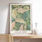 Morris Poster, William Morris, Art Nouveau, Flower Motifs, Exhibition Poster, Museum Quality Art Printing on Paper-7.jpg