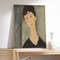 Modigliani Poster, Modern Art, Figure of Woman, Amedeo Modigliani, Exhibition Poster, Museum Quality Art Printing on Paper-1.jpg