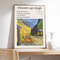 Van gogh poster, Terrace of a café in the evening, Vincent Van gogh, Exhibition poster, Art printing on museum quality paper.jpg