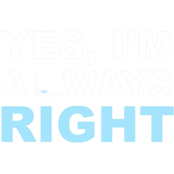 yes im always right 90 degree angle math algebra calculus teacher pun joke, png, png for shirt, png files for sublimatio