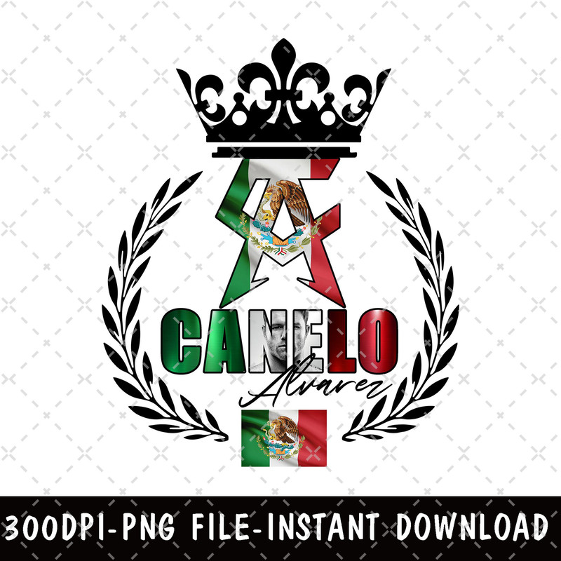 Canelo Alvarez 90s Vintage T Shirt Design Instant Download And Ready To Print 1