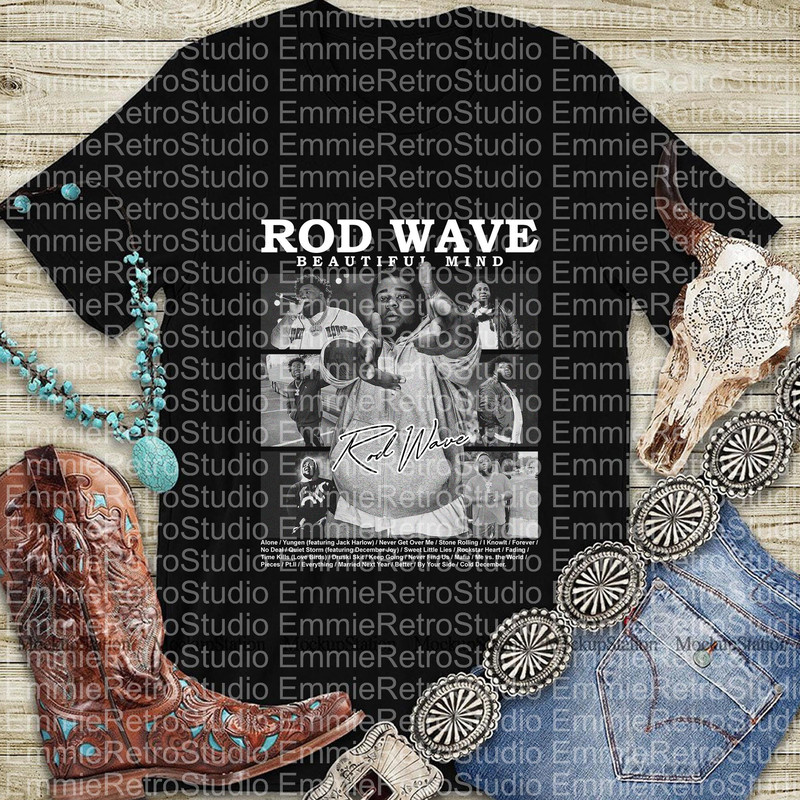 Rod Wave Rod Wave Shirt Rod Wave Last Lap Rod Wave Last Lap Shirt Rod Wave Png Rod Wave Dtf 0