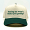 Hating Me Wont Make You Pretty Hat Embroidered Cap Sassy Embroidered Hat Hating Me Quote Cap Trendy 0